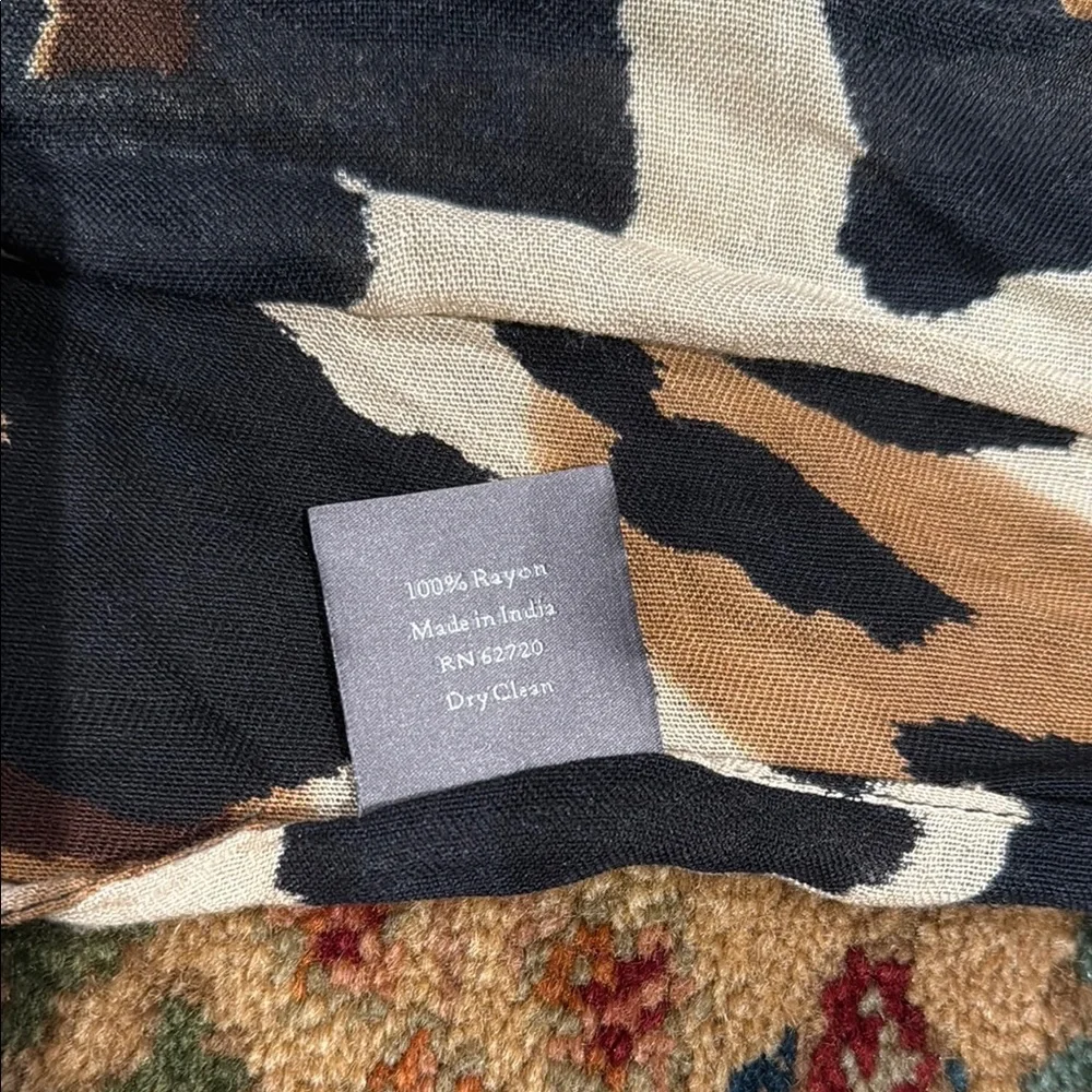 Vince Camuto Animal Print Scarf